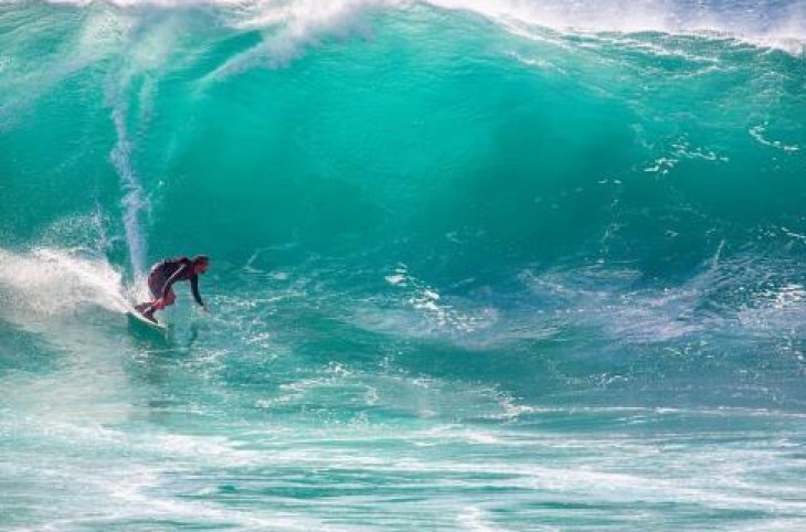 Aprendiendo a surfear: doloroso a veces, a menudo embarazoso, siempre divertido.