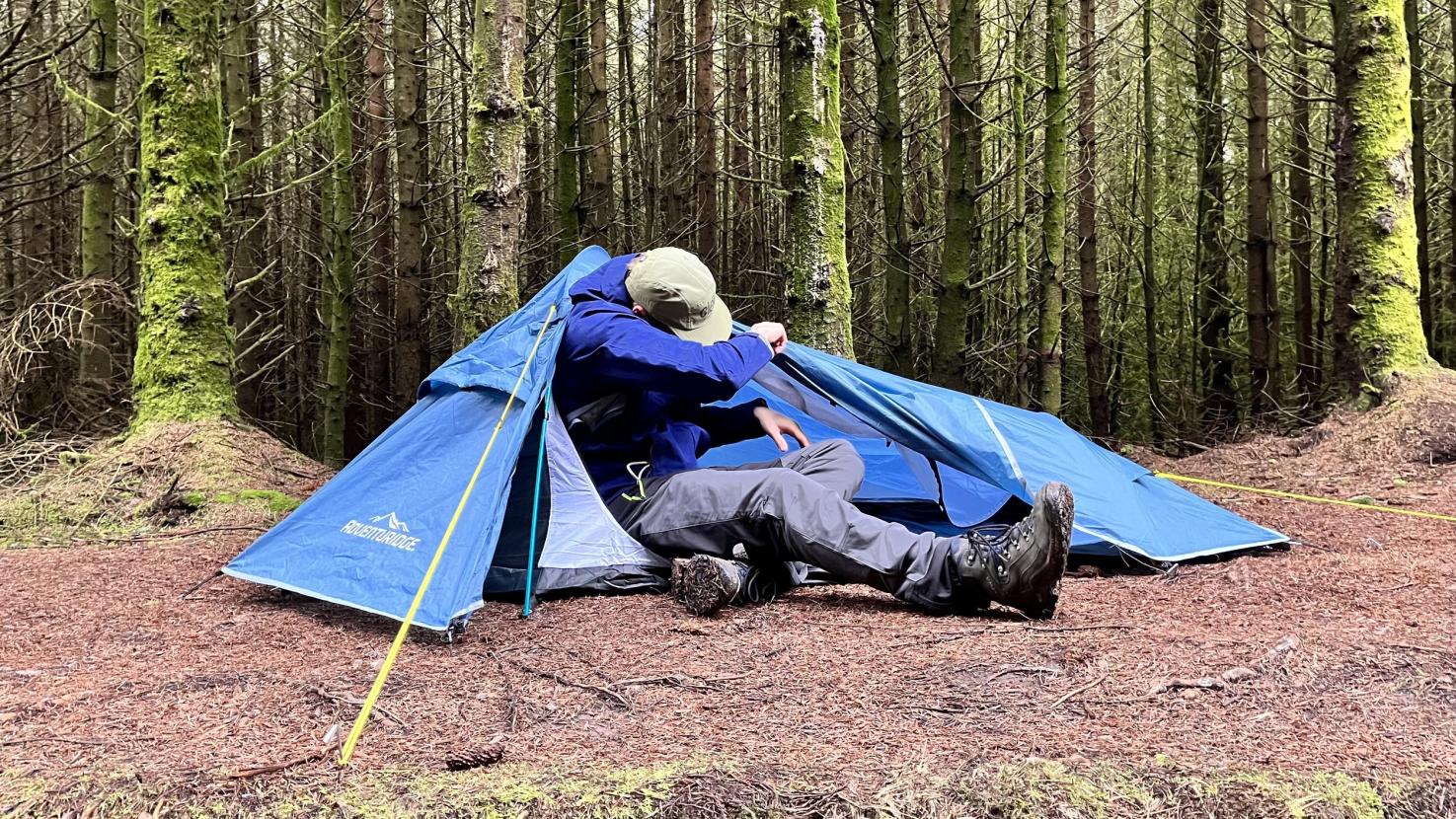 Patagonia Triolet waterproof hardshell jacket on a UK mountain hike