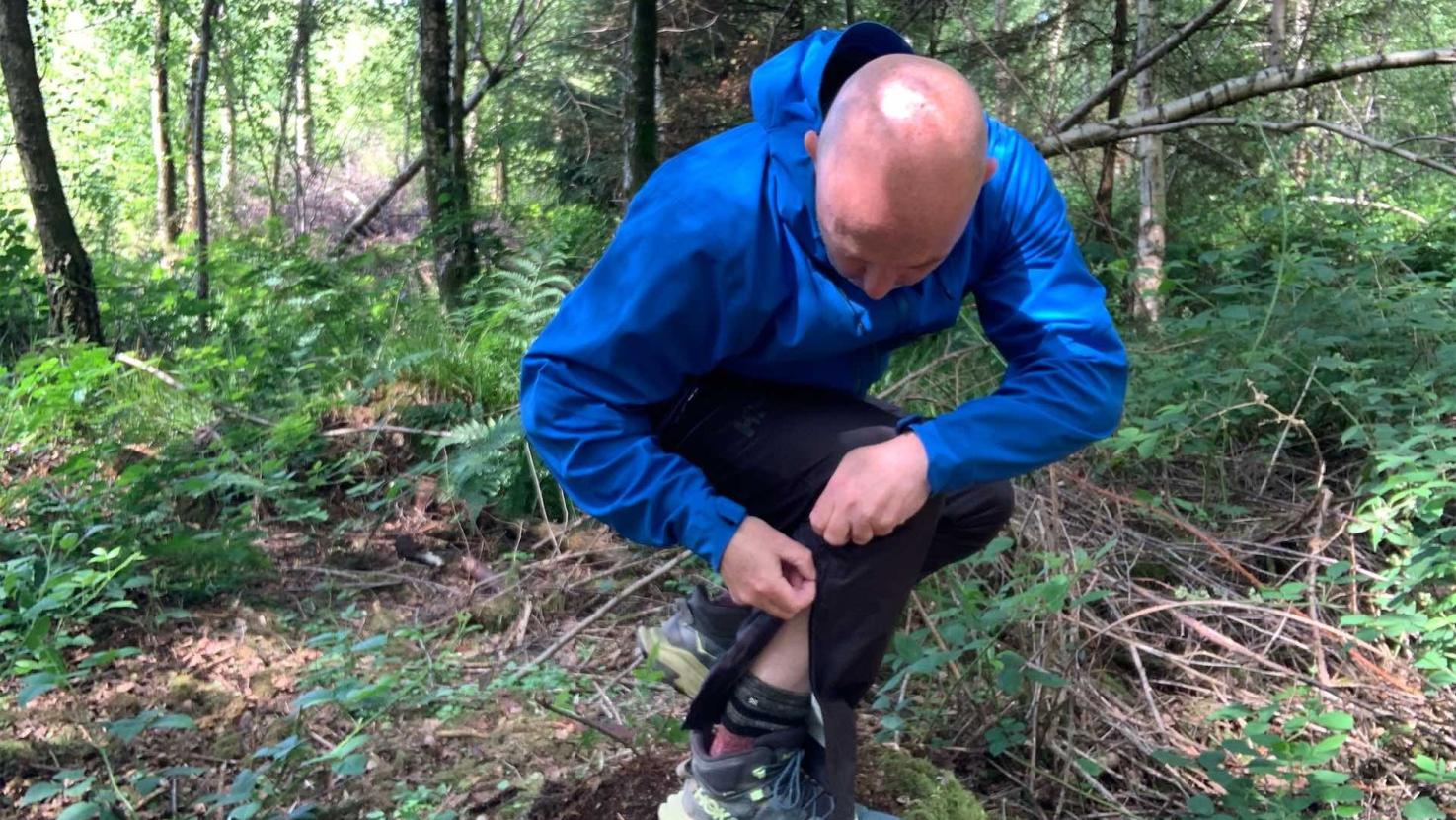 Helly Hansen Verglas Micro Shell waterproof trousers review: Big protection, small pack size